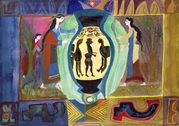 Cerimonial grego, da série de experiência grega (wc)